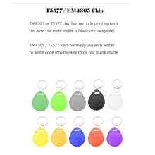 10Pcs EM4305 125Khz Key Copy Rewritable Writable Rewrite EM ID T5577 keyfobs RFID Tag Ring Card Proximity Token Access Duplicate
10Pcs EM4305 125Khz Key Copy Rewritable Writable Rewrite EM ID T5577 keyfobs RFID Tag Ring Card Proximity Token Access Duplicate