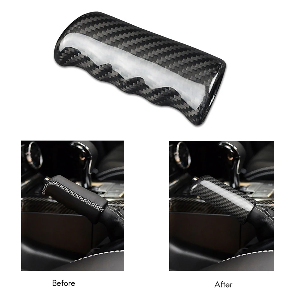 Car Carbon Fiber Handbrake Cover Grip Handle Lever Brake Handle Cover For Mercedes Benz G Class W463 W464 G500 AMG G63
Car Carbon Fiber Handbrake Cover Grip Handle Lever Brake Handle Cover For Mercedes Benz G Class W463 W464 G500 AMG G63