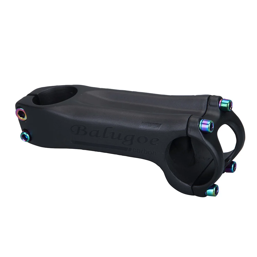 Colorful Stainless Steel Screws Carbon Fiber Bike Stem, 31 8mm Diameter, Cool Shape, Pressure sensitive Labeling Design Black
Colorful Stainless Steel Screws Carbon Fiber Bike Stem, 31 8mm Diameter, Cool Shape, Pressure sensitive Labeling Design Black