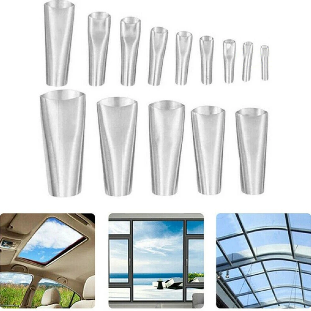 45° Muzzle Sealant Nozzle Caulking Finisher 17 Pcs Applicator Sealing Stainless Steel 6.5R/10R/13R Rust Resistant
45° Muzzle Sealant Nozzle Caulking Finisher 17 Pcs Applicator Sealing Stainless Steel 6.5R/10R/13R Rust Resistant