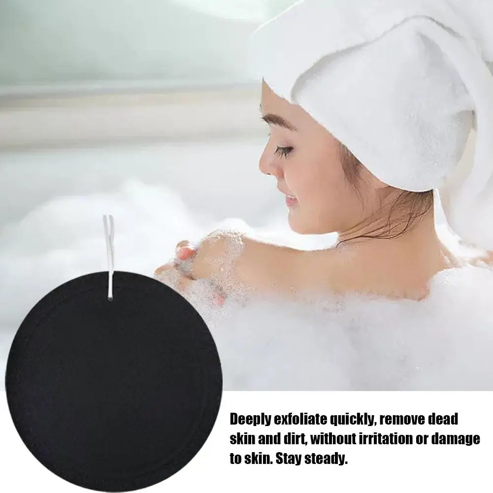 Bath Artifact Round Cake Rubbing Towel Black Painless Soft Comfortable Deep Ash Cleaning Rich Foam Back Rubbing Rubbing Hai E3H2
Bath Artifact Round Cake Rubbing Towel Black Painless Soft Comfortable Deep Ash Cleaning Rich Foam Back Rubbing Rubbing Hai E3H2