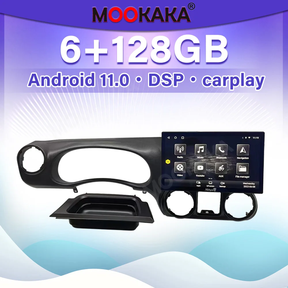 For Jeep Wrangler 2011-2017 13.6inch Android 11 Car Multimedia Player Auto Radio GPS Navigation Audio Stereo
For Jeep Wrangler 2011-2017 13.6inch Android 11 Car Multimedia Player Auto Radio GPS Navigation Audio Stereo