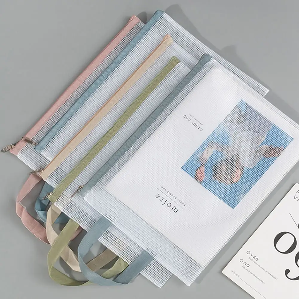 2Pcs Mesh A4 Storage Bag New Large Capacity Double-layer File Folders Zipper Transparent Test Paper Folder Office
2Pcs Mesh A4 Storage Bag New Large Capacity Double-layer File Folders Zipper Transparent Test Paper Folder Office