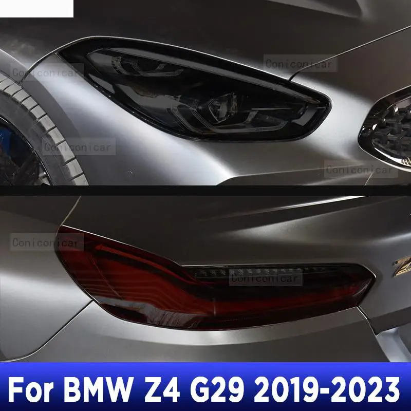 For BMW Z4 G29 2019-2023 Car Exterior Headlight Anti-scratch Front Lamp Tint TPU Protective Film Cover Repair Accessories
For BMW Z4 G29 2019-2023 Car Exterior Headlight Anti-scratch Front Lamp Tint TPU Protective Film Cover Repair Accessories