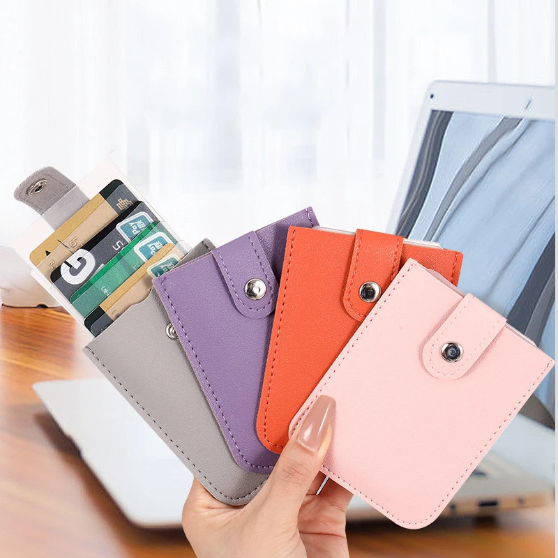5-Slot Card Holder Creative Pullout Portable Small Card Pouch Credit ID Card Storage Organizer Case Women Men Business Card Bag
5-Slot Card Holder Creative Pullout Portable Small Card Pouch Credit ID Card Storage Organizer Case Women Men Business Card Bag