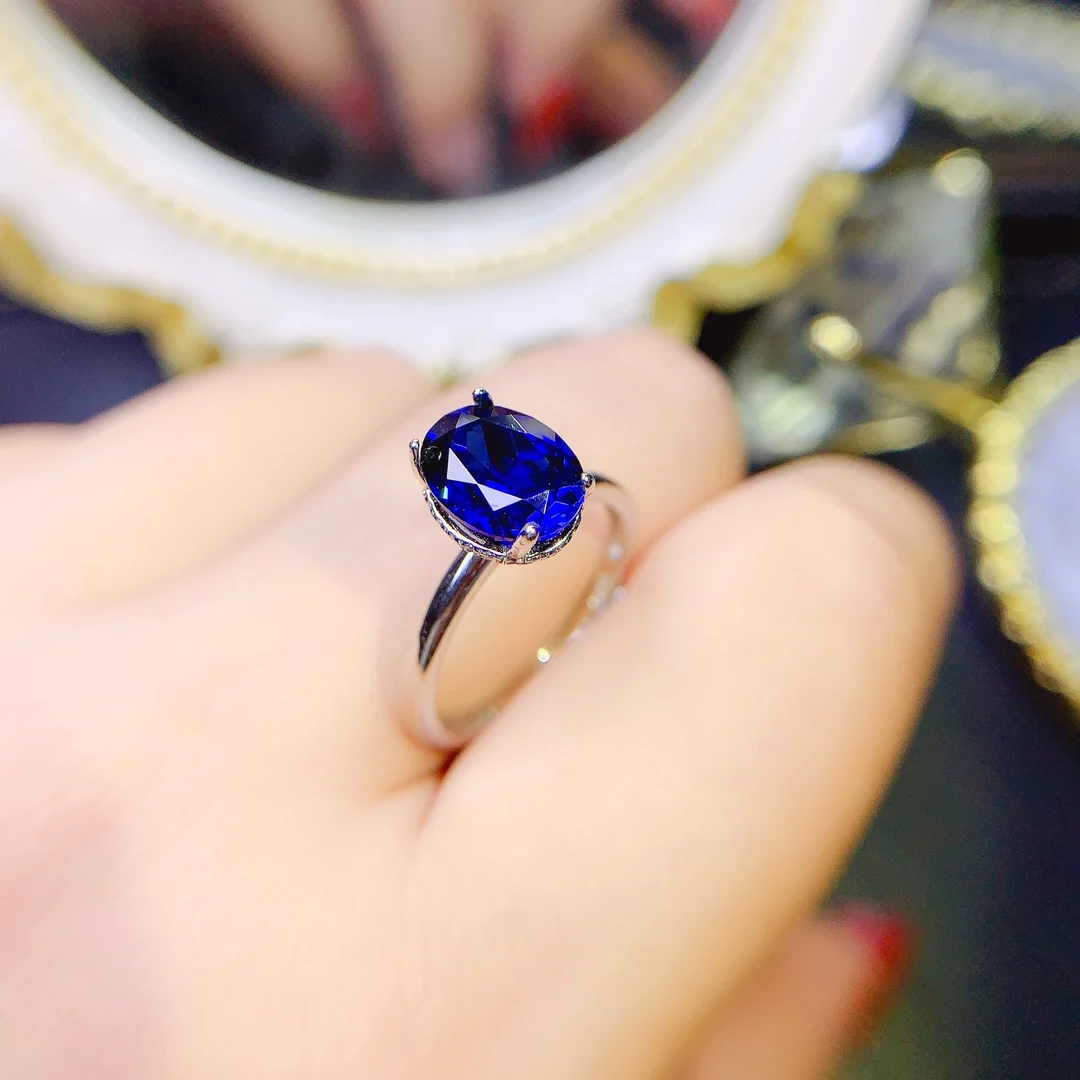 Engagement Ring Designed for women Sterling Silver 925 Ruby Sapphire Ring Jewelry Free shipping Gemstone original boutique
Engagement Ring Designed for women Sterling Silver 925 Ruby Sapphire Ring Jewelry Free shipping Gemstone original boutique