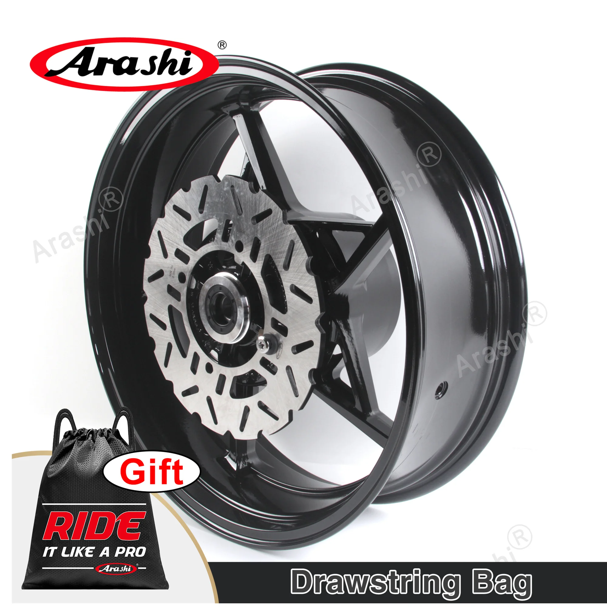 Arashi For KAWASAKI Z900 2017-2021 Rear Wheel Rim Brake Disc Rotor Hub Motorcycle Z 900 2017 2018 2019 2020 2021 
Arashi For KAWASAKI Z900 2017-2021 Rear Wheel Rim Brake Disc Rotor Hub Motorcycle Z 900 2017 2018 2019 2020 2021