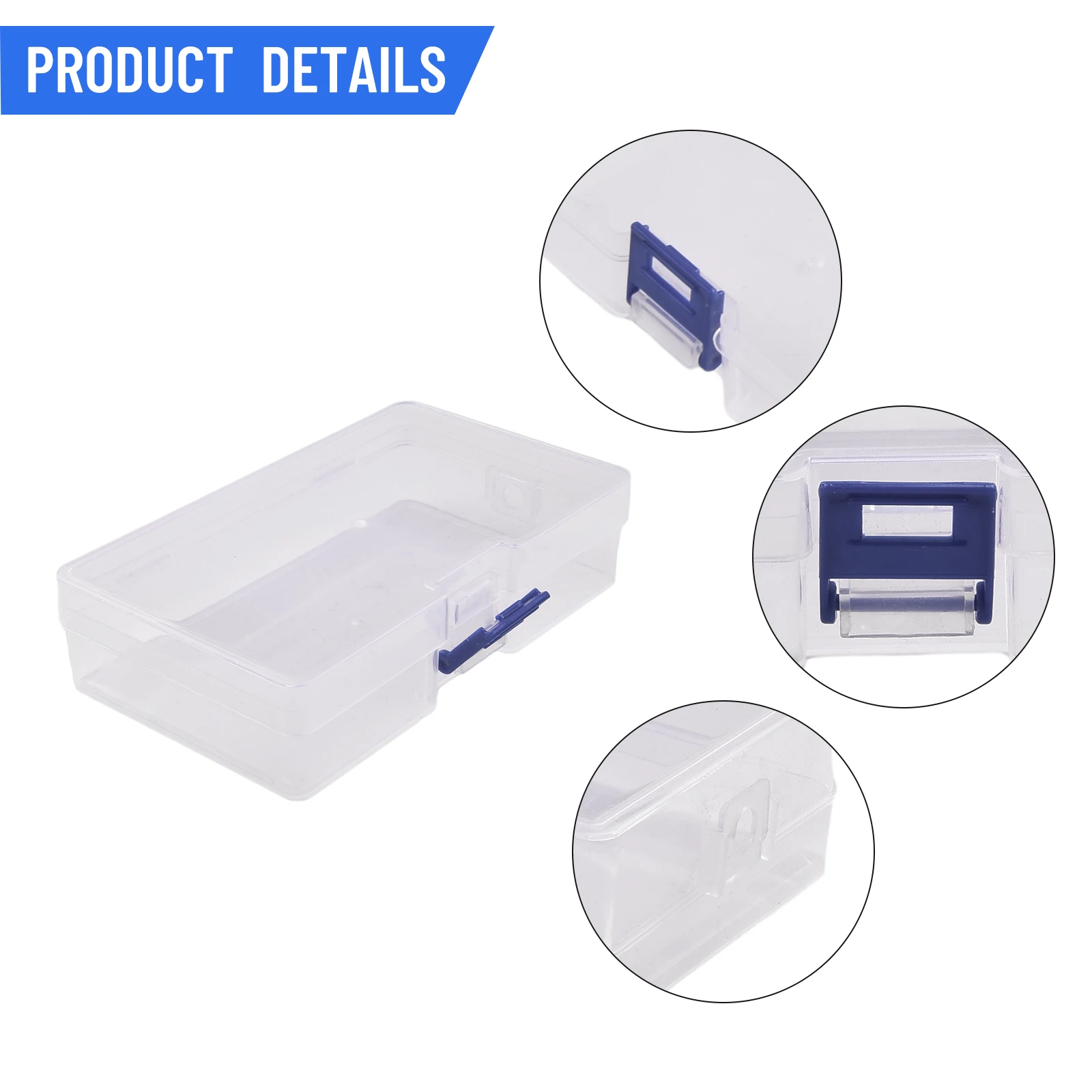 Compact and Transparent Latch Box Convenient Storage for Bead Jewelry Hardware Parts and Electronic Components
Compact and Transparent Latch Box Convenient Storage for Bead Jewelry Hardware Parts and Electronic Components