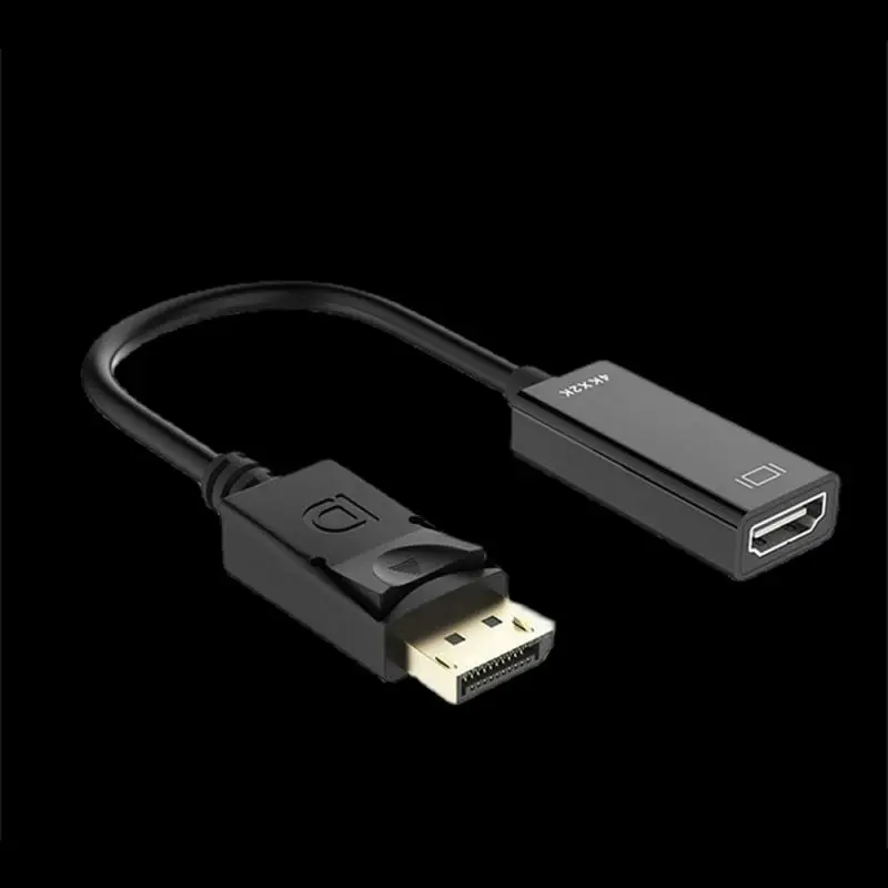 Кабель для передачи данных HDMI-совместимый с DisplayPort, небольшой корпус DP к HDMI-совместимый кабель для передачи видео 4K 60 Гц
Кабель для передачи данных HDMI-совместимый с DisplayPort, небольшой корпус DP к HDMI-совместимый кабель для передачи видео 4K 60 Гц