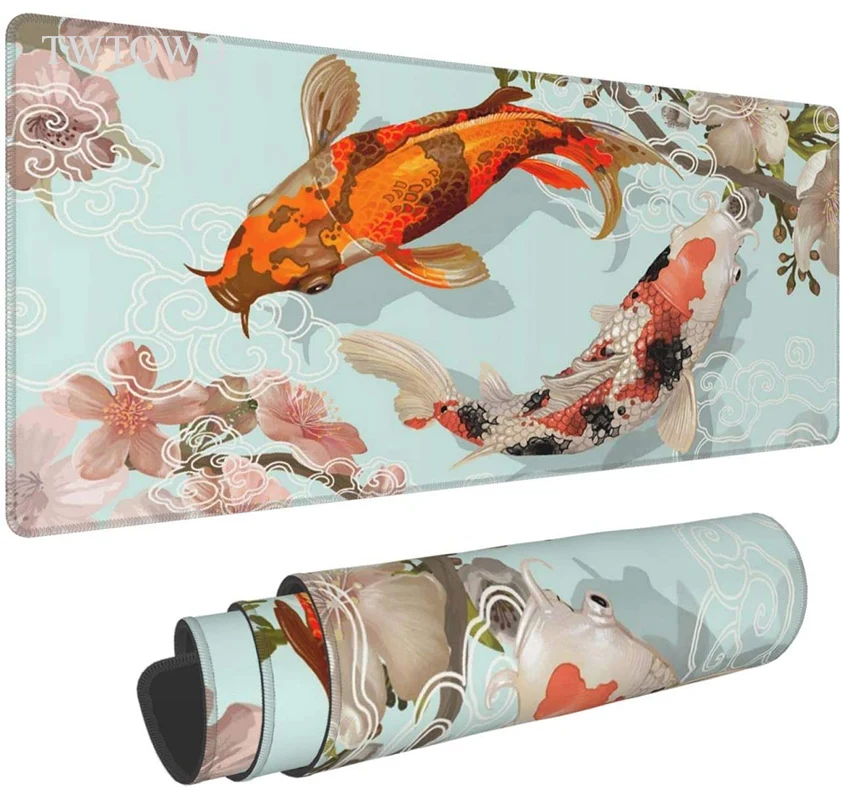 Japanese Red Fish Mouse Pad Gamer XL New HD Large Mousepad XXL MousePads Anti Slip Soft Natural Rubber Laptop Desktop Mouse Pad
Japanese Red Fish Mouse Pad Gamer XL New HD Large Mousepad XXL MousePads Anti Slip Soft Natural Rubber Laptop Desktop Mouse Pad