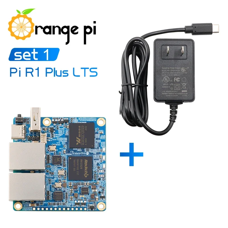 Блок питания Orange Pi R1 Plus LTS + Type-C, 1 ГБ ОЗУ с RK3328, компьютер с открытым исходным кодом, работает на Android 9/Ubuntu/Debian/OpenWRT OS
Блок питания Orange Pi R1 Plus LTS + Type-C, 1 ГБ ОЗУ с RK3328, компьютер с открытым исходным кодом, работает на Android 9/Ubuntu/Debian/OpenWRT OS