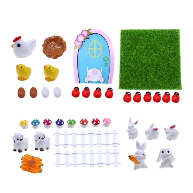 Dollhouse Accessories Spring Easter Rabbit Miniature Scene Model Mini Door Ornaments Photo Props DIY Pretend Play
Dollhouse Accessories Spring Easter Rabbit Miniature Scene Model Mini Door Ornaments Photo Props DIY Pretend Play