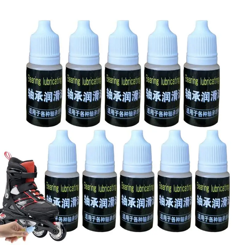 10pcs Low Viscosity Lubricant Bearing Lubricating Oil For Roller Skate Drift Board Skateboard Bearings Lubricant Repair Oil
10pcs Low Viscosity Lubricant Bearing Lubricating Oil For Roller Skate Drift Board Skateboard Bearings Lubricant Repair Oil