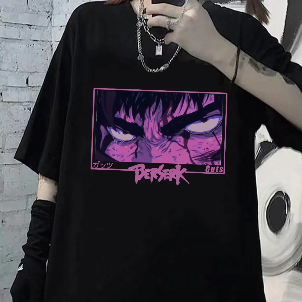 Oversized T Shirt for Men Women Harajuku Anime Eyes Berserk Guts Print Tee Shirt Summer Fashion Clothes Short Sleeve Male Tops
Oversized T Shirt for Men Women Harajuku Anime Eyes Berserk Guts Print Tee Shirt Summer Fashion Clothes Short Sleeve Male Tops