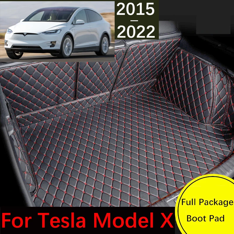 Custom Leather Car Trunk Mat For Tesla Model X 2015~2022 6 Seat Waterproof Mat Tray Carpet Mud Car Accessories
Custom Leather Car Trunk Mat For Tesla Model X 2015~2022 6 Seat Waterproof Mat Tray Carpet Mud Car Accessories