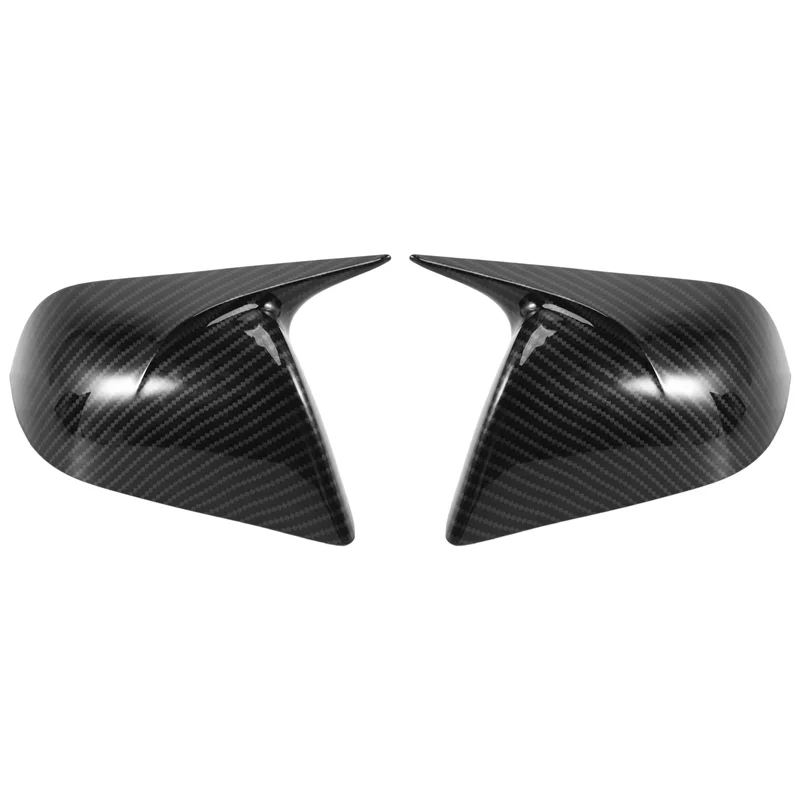 

Modified Ox Horn Rearview Mirror Cover Case for Tesla 3 2017-2022 Replacement Mirror Shell Caps Car Styling
