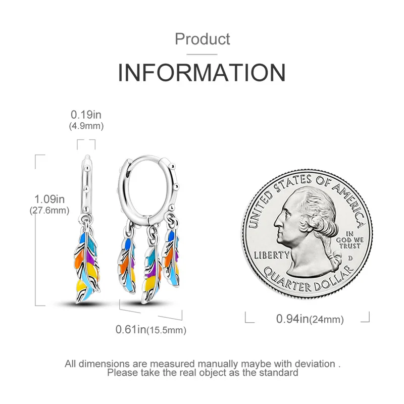 New Earrings 100% Genuine 925 Sterling Silver Women Hoop Earring Women's Wedding Engagement Girlfriend Wife Birthday Gift 135 Mallzona Sc5ac7076943a4df1a47328710644d1c9U New Earrings 100% Genuine 925 Sterling Silver Women Hoop Earring Women's Wedding Engagement Girlfriend Wife Birthday Gift Mallzona