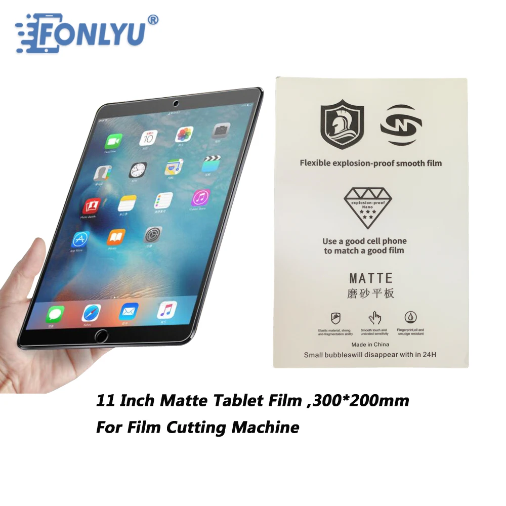 Гибкая Гидрогелевая пленка FONLYU, Передняя пленка для IPHONE, Samsung, IPAD, защитный чехол, мембрана для планшета, подходит для режущей машины
Гибкая Гидрогелевая пленка FONLYU, Передняя пленка для IPHONE, Samsung, IPAD, защитный чехол, мембрана для планшета, подходит для режущей машины