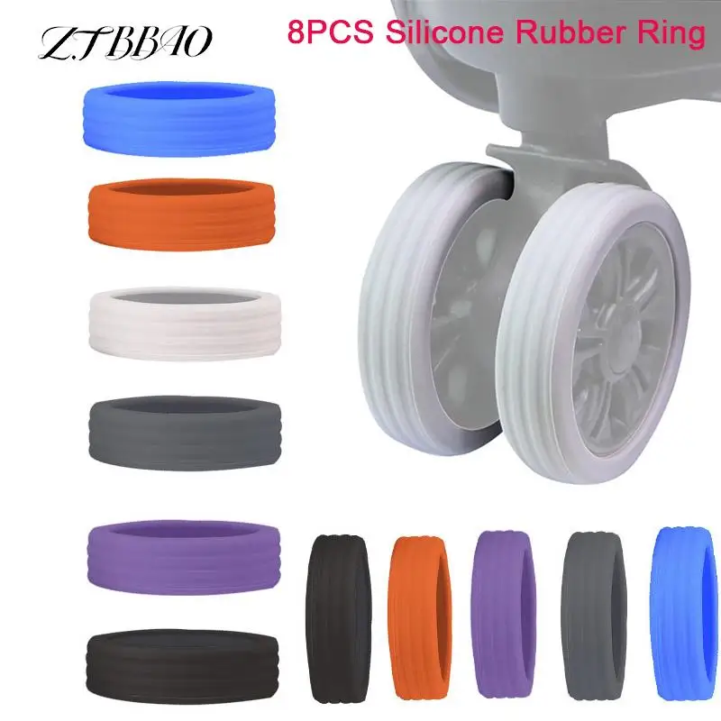 8PCS Silicone Rubber Ring Tightly Tightened Stretchable Wheel Ring Luggage Wheel Silicone Cover Chair Muffler Silicone Cover
8PCS Silicone Rubber Ring Tightly Tightened Stretchable Wheel Ring Luggage Wheel Silicone Cover Chair Muffler Silicone Cover