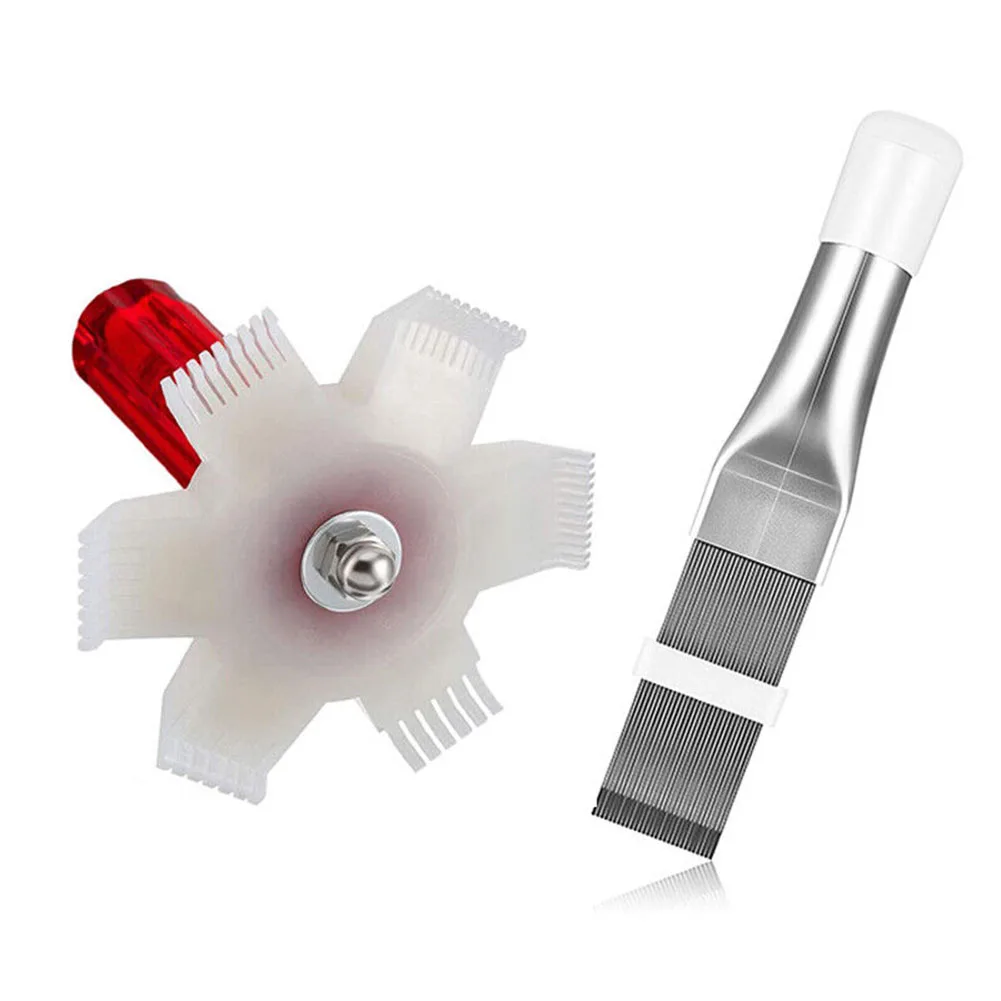 Metal Fin Combo Optimize AC Efficiency Metal Fin Combo + Plastic Air Conditioner Fin Comb Effective Dust Cleaner Brush
Metal Fin Combo Optimize AC Efficiency Metal Fin Combo + Plastic Air Conditioner Fin Comb Effective Dust Cleaner Brush