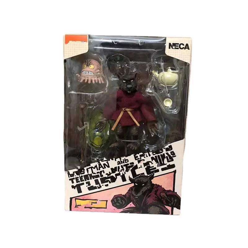 Original NECA Teenage Mutant Ninja Turtles Splinter 6inch Action Figure Toys for Christmas Gifts
Original NECA Teenage Mutant Ninja Turtles Splinter 6inch Action Figure Toys for Christmas Gifts