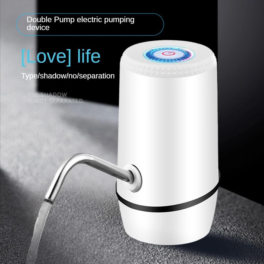 Portable USB Pumping Water Device Charging Double Pump Electric Barreled Water Dispenser Household Automatic Water Feeding
Portable USB Pumping Water Device Charging Double Pump Electric Barreled Water Dispenser Household Automatic Water Feeding