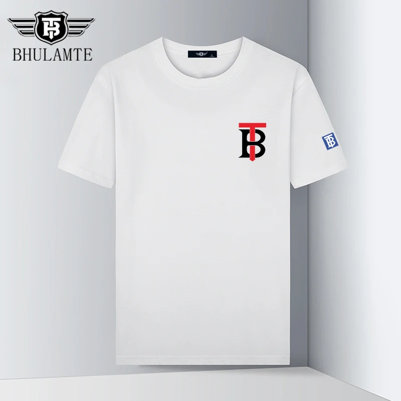 2024 Loose men's short-sleeved summer shopping casual T-shirt British style black and white Tees
2024 Loose men's short-sleeved summer shopping casual T-shirt British style black and white Tees