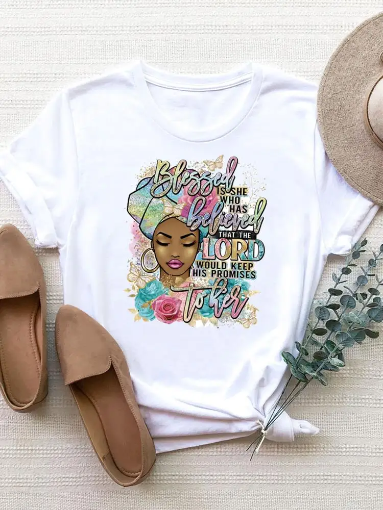 Футболка женская базовая с коротким рукавом и принтом, в стиле 90-х
Футболка женская базовая с коротким рукавом и принтом, в стиле 90-х