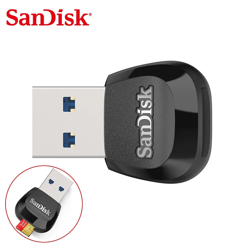 

SanDisk TF Memory Card Reader MicroSD V30 A1 UHS-I MicroSDHC MicroSDXC Mini Mobilemate USB 3 0 Micro SD Card Reader For Computer
