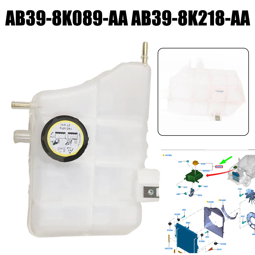 1pcs Radiator Coolant Expansion Tank With Cap For Ford Ran Ger 2012-20 OEM AB39-8K089-AA Radiator Coolant Expansion Tank
1pcs Radiator Coolant Expansion Tank With Cap For Ford Ran Ger 2012-20 OEM AB39-8K089-AA Radiator Coolant Expansion Tank
