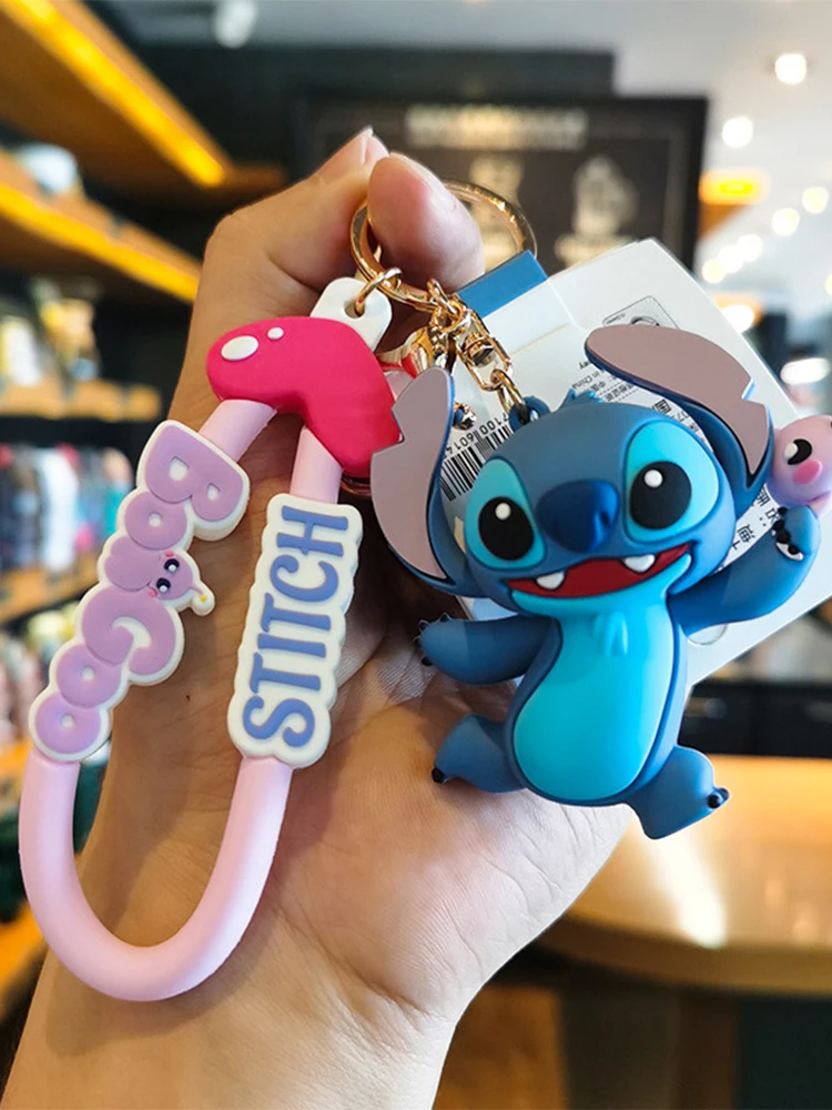 Cartoon Anime Stitch Pendant Keychain Couple Car Keyholder Creative Bag Charm Keyring Accessories For Girlfriend Birthday Gifts
Cartoon Anime Stitch Pendant Keychain Couple Car Keyholder Creative Bag Charm Keyring Accessories For Girlfriend Birthday Gifts