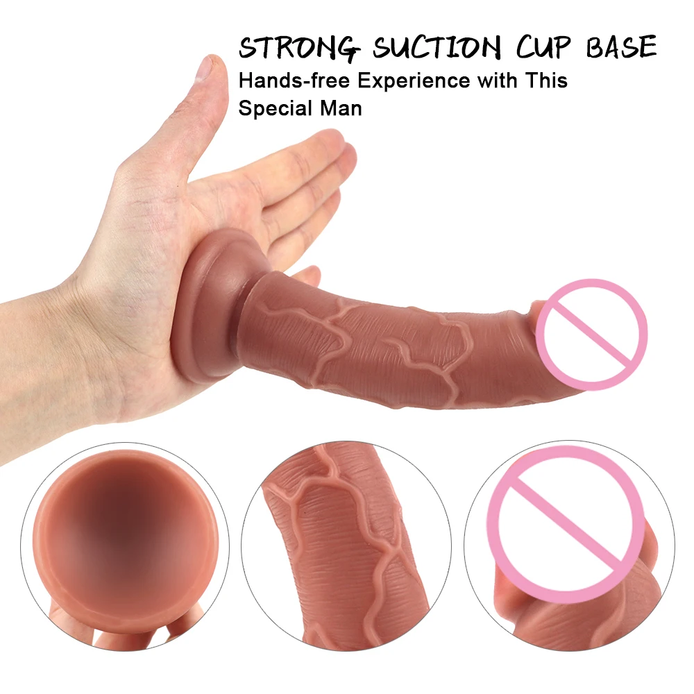 Фаллоимитатор С Мягкой Головкой