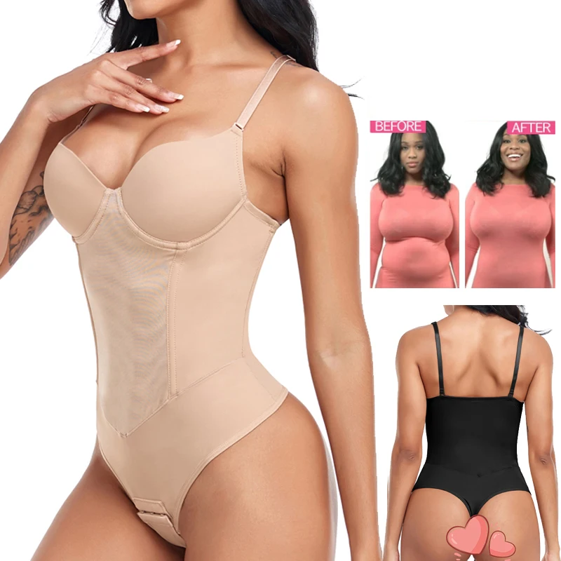 Full Body Shaper Thongs Bodysuits for Women Waist Trainer Tummy Control Camisole Underwear Flat Belly Underbust Corset Shapewear
Full Body Shaper Thongs Bodysuits for Women Waist Trainer Tummy Control Camisole Underwear Flat Belly Underbust Corset Shapewear