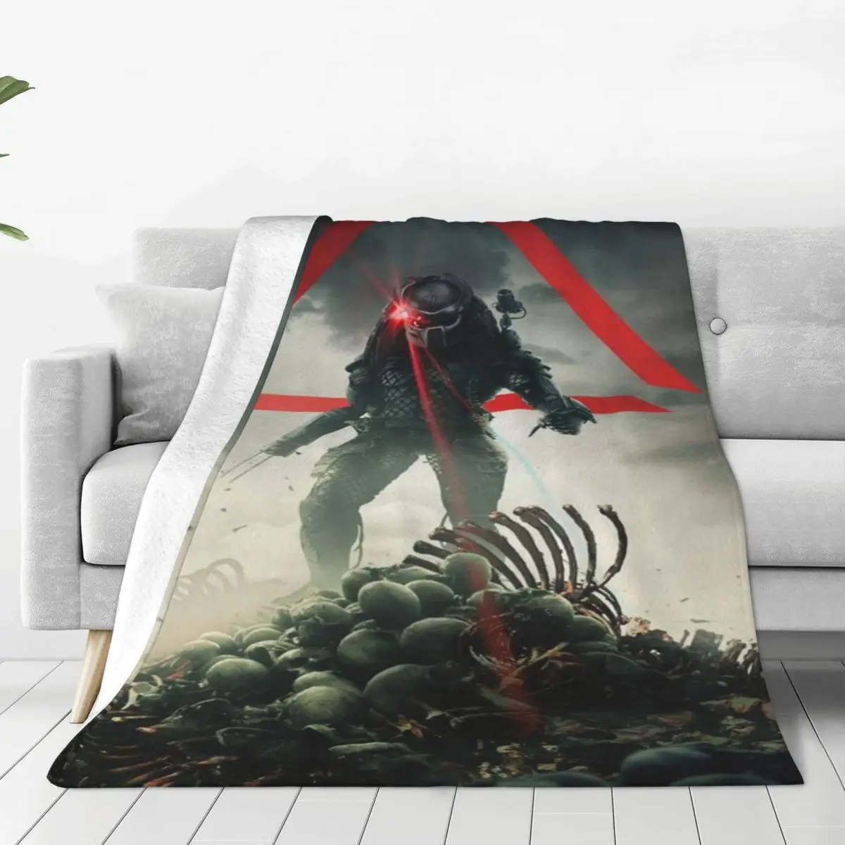 Одеяло Alien Vs. Predator с флисовой подкладкой, многофункциональное супер теплое покрывало для кровати, офиса
Одеяло Alien Vs. Predator с флисовой подкладкой, многофункциональное супер теплое покрывало для кровати, офиса