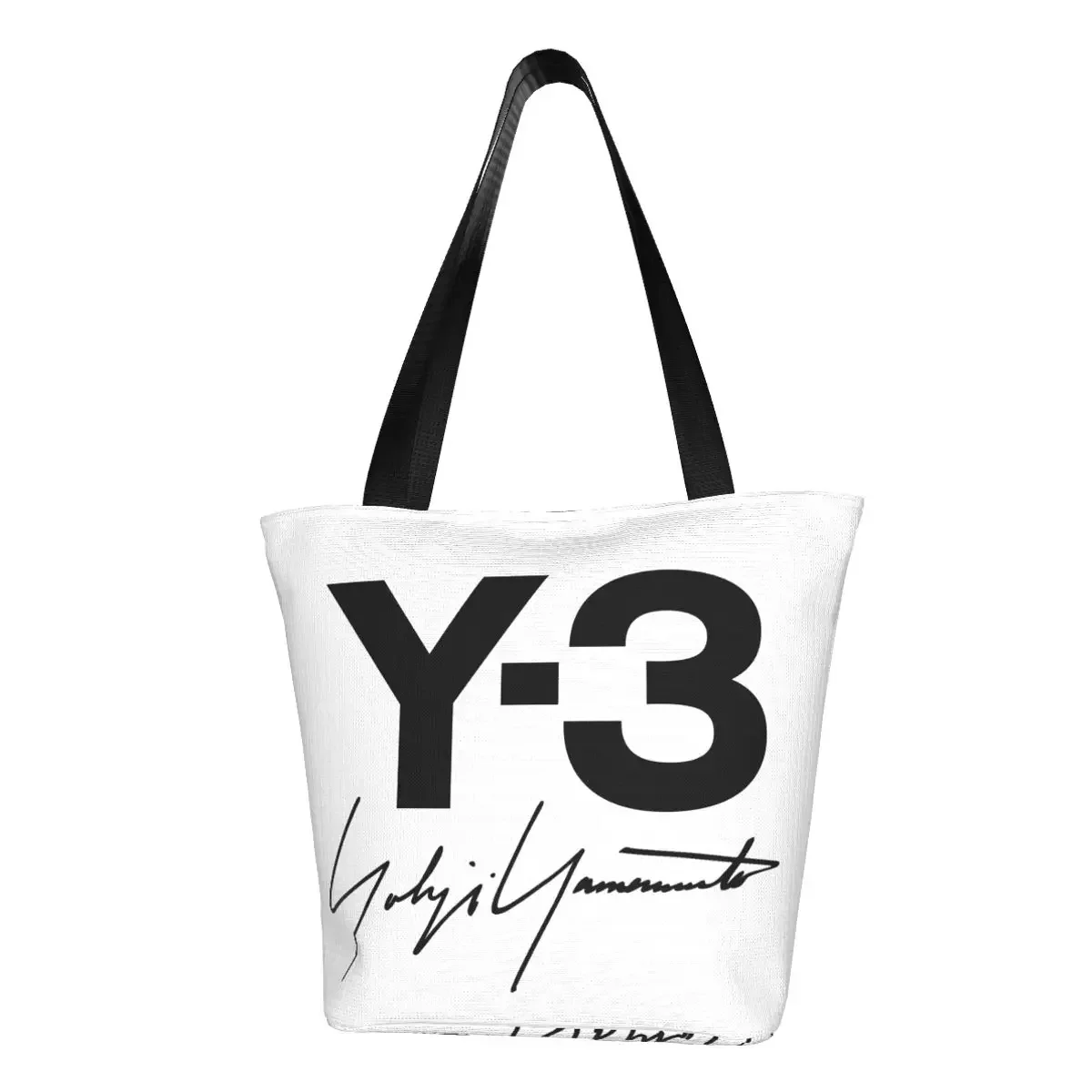 Fashion Print Yohji Yamamoto Shopping Tote Bags Durable Canvas Shoulder Shopper Handbag
Fashion Print Yohji Yamamoto Shopping Tote Bags Durable Canvas Shoulder Shopper Handbag