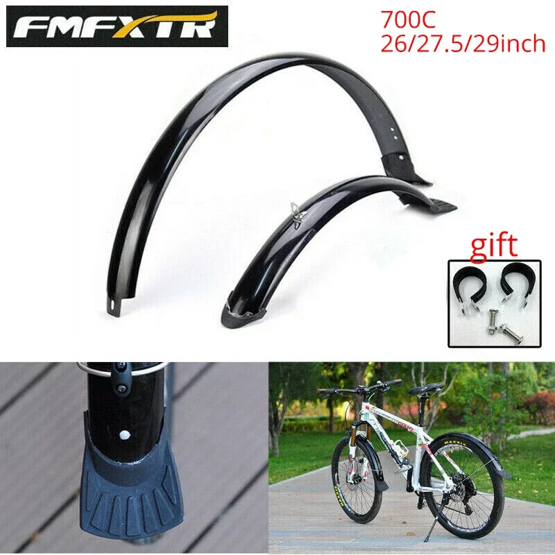 FMFXTR 700C Bicycle Fenders Set 26/27.5/29'' MTB Bike Mudguard Front and Rear Lightweight Long Mud Guard Mountain Cycling Parts
FMFXTR 700C Bicycle Fenders Set 26/27.5/29'' MTB Bike Mudguard Front and Rear Lightweight Long Mud Guard Mountain Cycling Parts