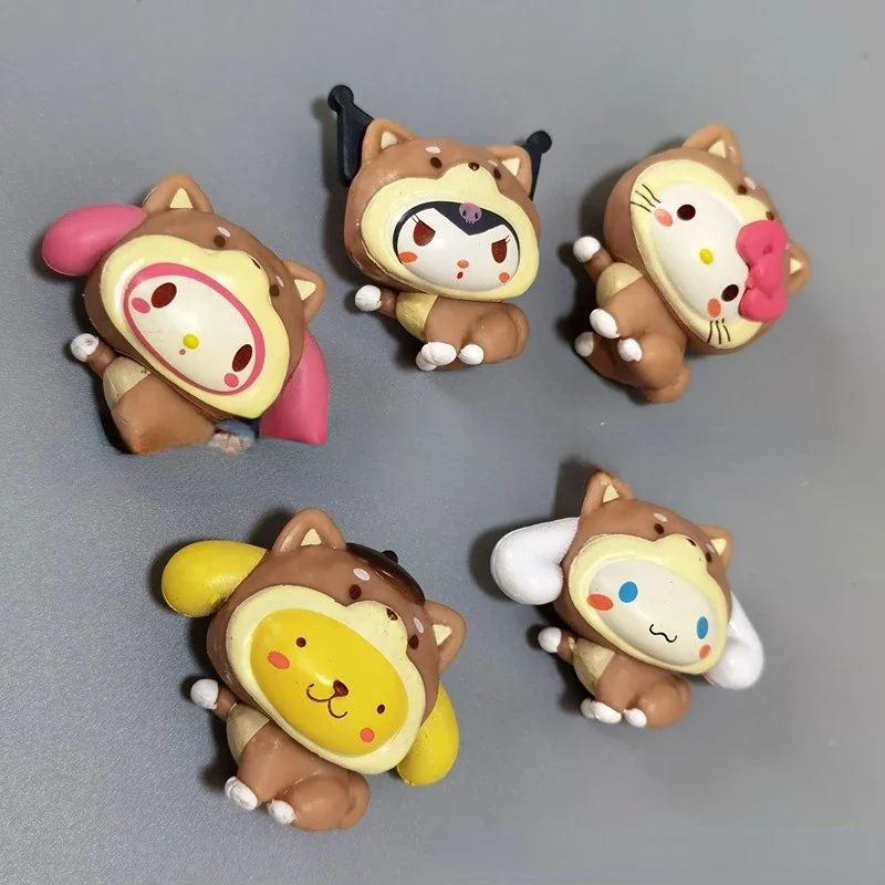 Sanrioed Kawaii Anime Cartoon series Kuromi My melody Pudding dog HelloKitty Fashion creative exquisite model toy decorations
Sanrioed Kawaii Anime Cartoon series Kuromi My melody Pudding dog HelloKitty Fashion creative exquisite model toy decorations