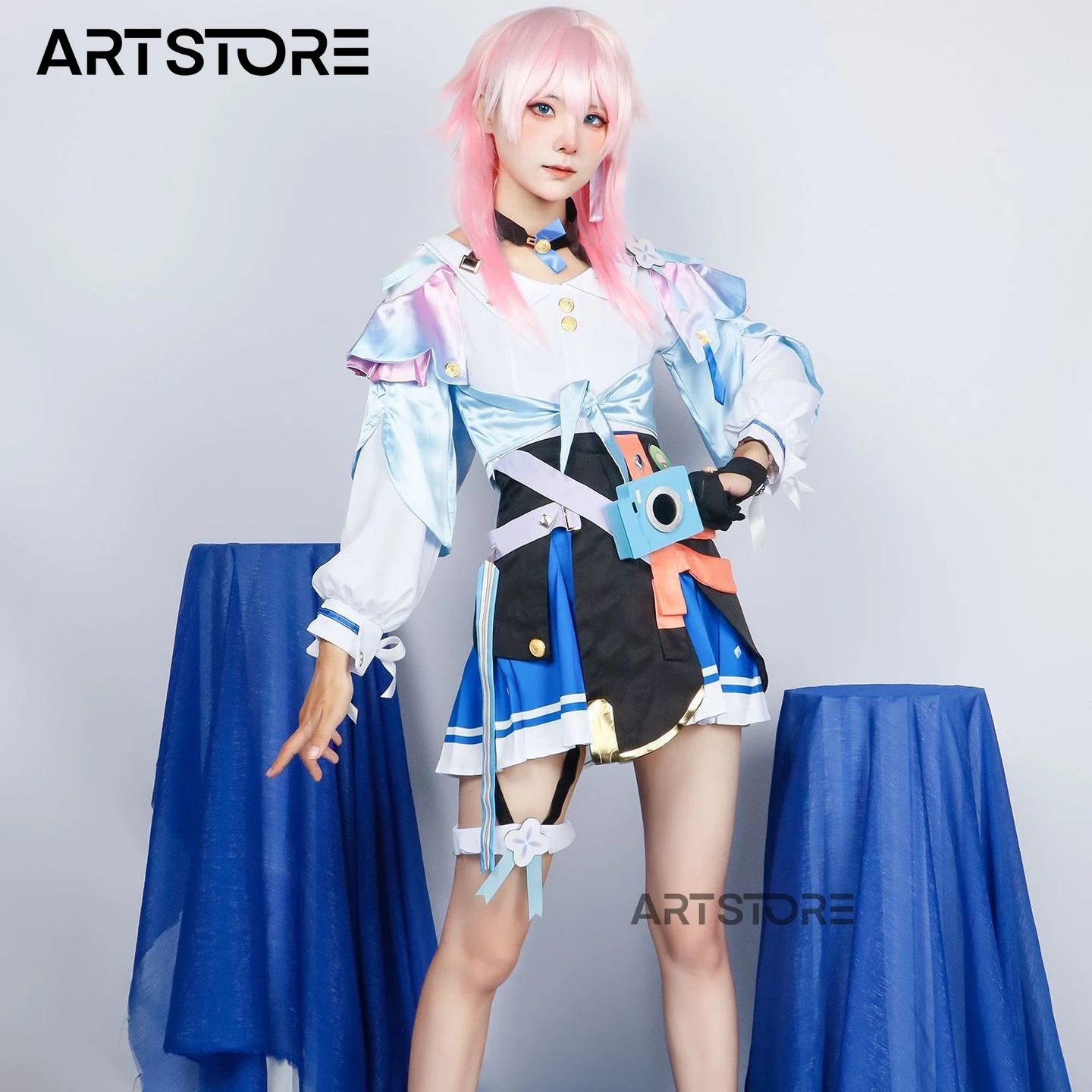 

March 7th Cosplay Honkai: Star Rail Costume Halloween Party Cosplay Game Cos Carnival Halloween Party Outfit Women Dress Uniform