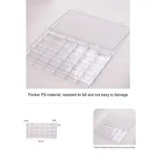 Exquisite Nail Box Reusable Plastic Manicure Nail Tool Art Tips Box Storage Case Nail Storage Box Nail Box 24Grids
Exquisite Nail Box Reusable Plastic Manicure Nail Tool Art Tips Box Storage Case Nail Storage Box Nail Box 24Grids