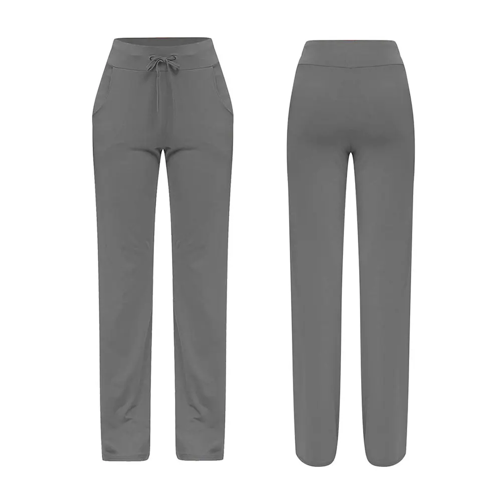 Women Sportswear Wide Leg Casual Soft Yoga Pants Solid Running Home Gym With Drawstring Daily Loose Milk Silk 2 Pockets Stretch
Women Sportswear Wide Leg Casual Soft Yoga Pants Solid Running Home Gym With Drawstring Daily Loose Milk Silk 2 Pockets Stretch