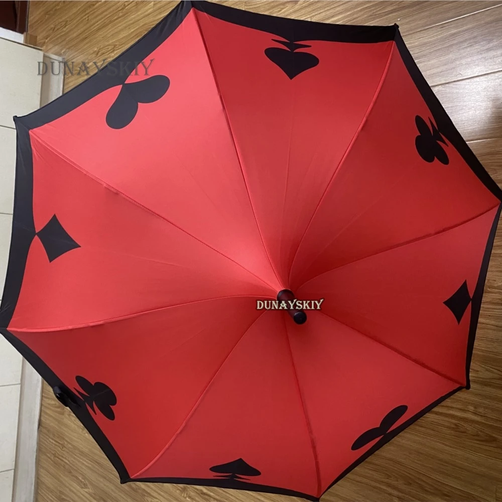 Black Printed Poker Hazbin Umbrella Rain And Shine Dual-purpose Hotel Cat COS Umbrella Husk Fan Peripheral Prop Umbrella
Black Printed Poker Hazbin Umbrella Rain And Shine Dual-purpose Hotel Cat COS Umbrella Husk Fan Peripheral Prop Umbrella