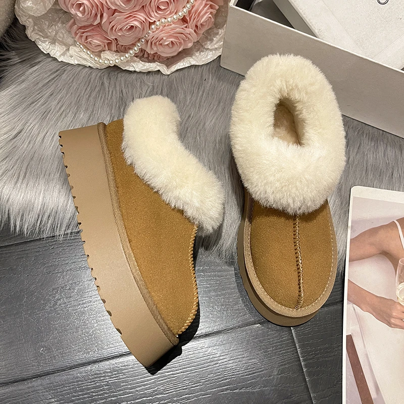 New Winter Women Short Plush Warm Snow Boots Flats Casual Shoes Suede Fur Chelsea Ankle Boots Platform Ladies Shoes Botas Mujer
New Winter Women Short Plush Warm Snow Boots Flats Casual Shoes Suede Fur Chelsea Ankle Boots Platform Ladies Shoes Botas Mujer
