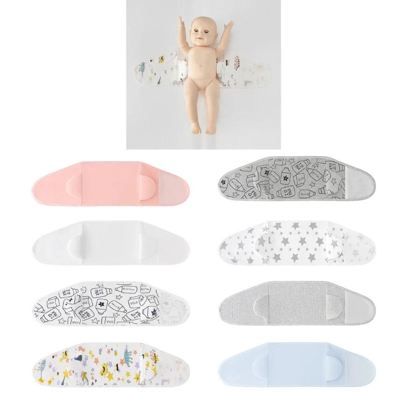 

Baby Abdomen Guard Newborn Belly Cover Gentle Wrap Breathable Bellyband Tummy Wrapping Protectors for Secure Fit