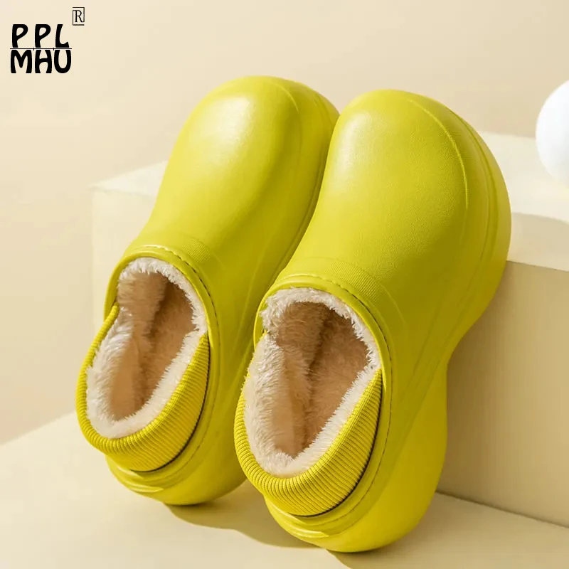 Luxury Designer Platform Cotton Slippers Fashion Slip On Comfort Non-Slip Indoor Home Shoes Winter Warm Women Waterproof Shoes
Luxury Designer Platform Cotton Slippers Fashion Slip On Comfort Non-Slip Indoor Home Shoes Winter Warm Women Waterproof Shoes
