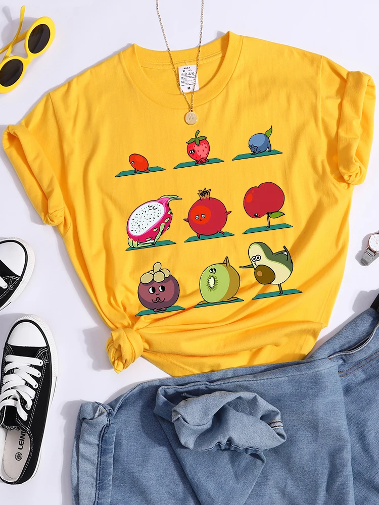 Женская футболка The Way Of Workout In The Fruit World, модный кроп-топ, дышащая повседневная одежда, летняя спортивная женская футболка
Женская футболка The Way Of Workout In The Fruit World, модный кроп-топ, дышащая повседневная одежда, летняя спортивная женская футболка
