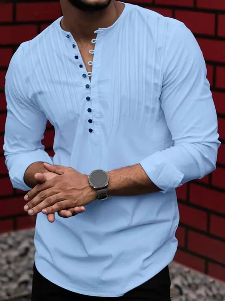 Fashion Long Sleeve cotton linen Shirt Men Fit Casual Social Business Men Casual Clothing 2023 New
Fashion Long Sleeve cotton linen Shirt Men Fit Casual Social Business Men Casual Clothing 2023 New