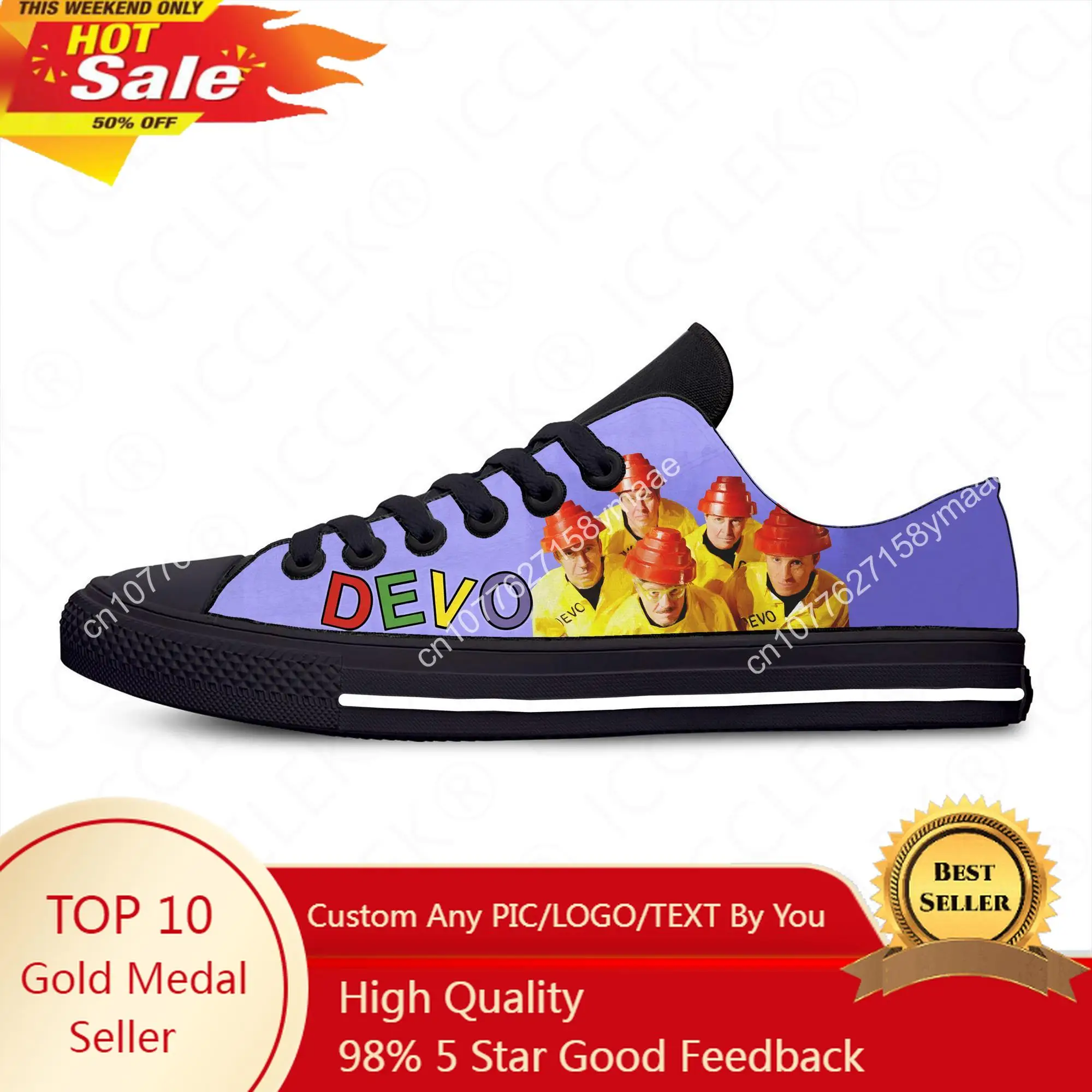 Devo Whip It Rock Band Low Top Sneakers Mens Womens Teenager Casual Shoes Canvas Running Shoes 3D Printed Lightweight shoe
Devo Whip It Rock Band Low Top Sneakers Mens Womens Teenager Casual Shoes Canvas Running Shoes 3D Printed Lightweight shoe