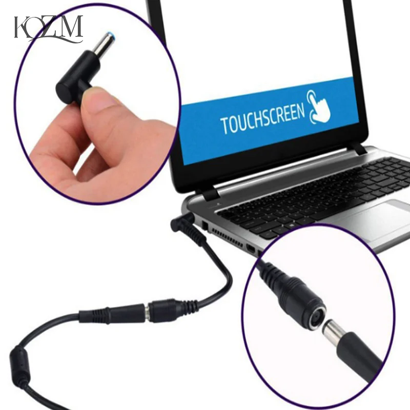 7.4x5.0mm to 4.5x3.0mm Tip DC Power Adapter Charger Connector for Laptop Stream Spectre Pavilion Envy Elitebook Split Chrome
7.4x5.0mm to 4.5x3.0mm Tip DC Power Adapter Charger Connector for Laptop Stream Spectre Pavilion Envy Elitebook Split Chrome