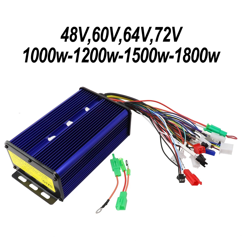 Контроллер электровелосипеда бесщеточный контроллер двигателя 1200W 48V/60V/72V 50A 18mos для E-Bike E-контроллер скутера замены
Контроллер электровелосипеда бесщеточный контроллер двигателя 1200W 48V/60V/72V 50A 18mos для E-Bike E-контроллер скутера замены
