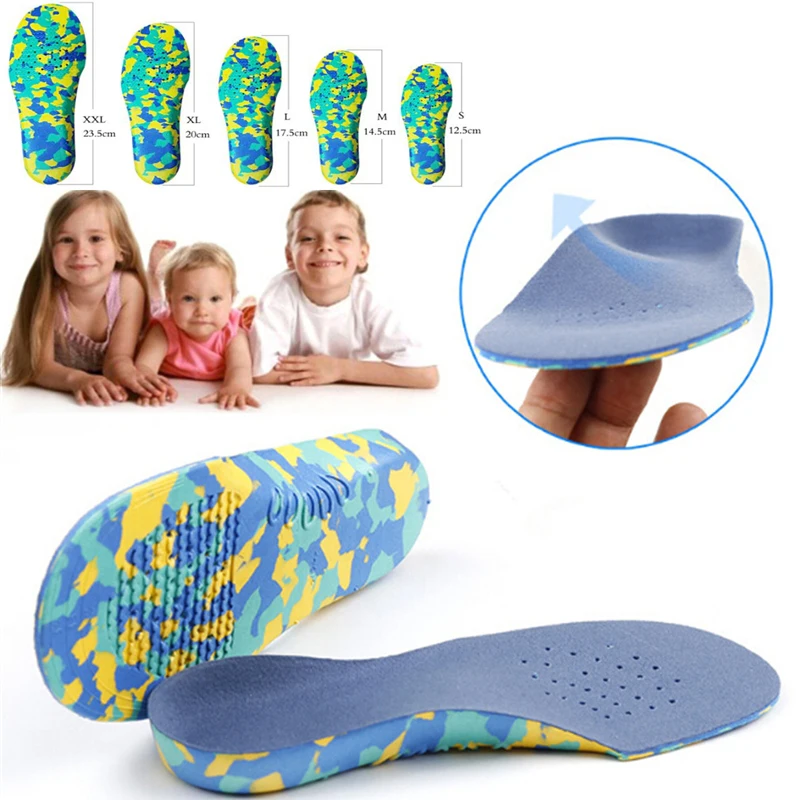 

Kids Children Orthotics Insoles Correction Care Tool for Kid Flat Foot Arch Support Orthopedic Insole Soles Sport Shoes Pads